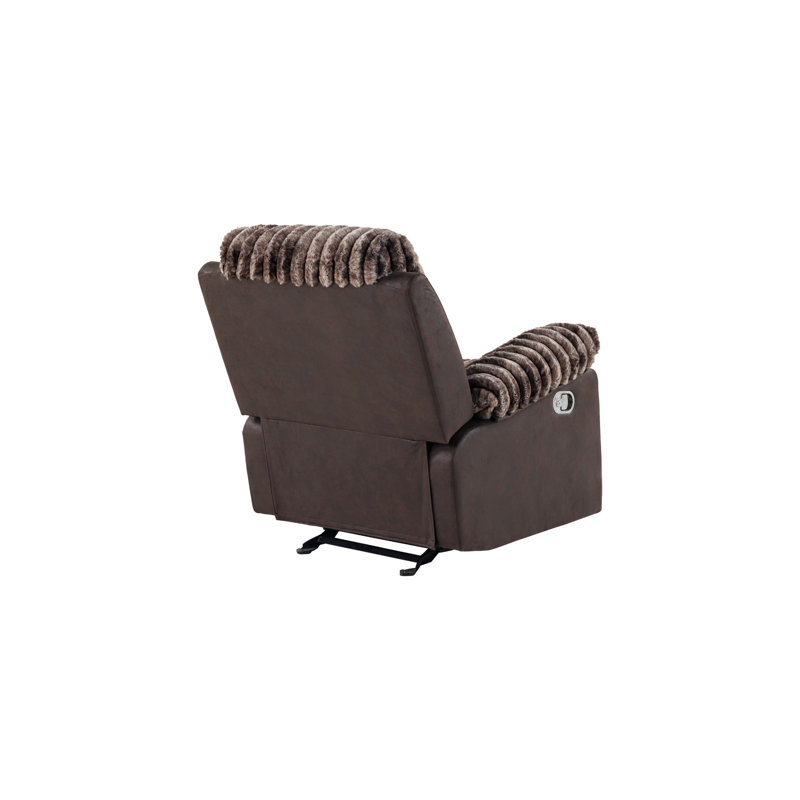 Fauteuil inclinable Evoza - brun