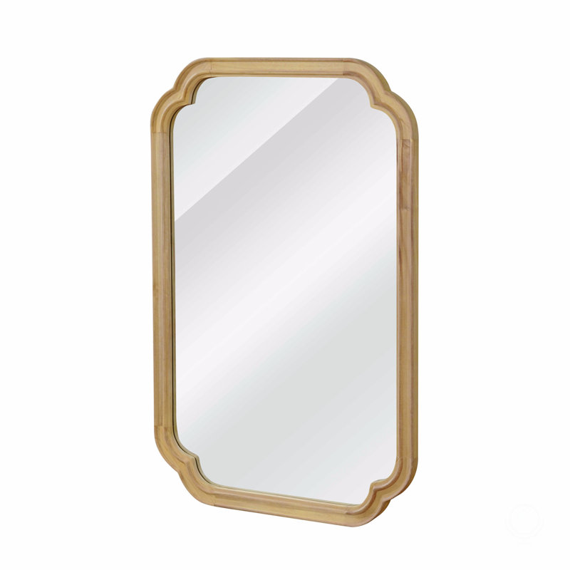 Miroir de coin, Marron clair, 36 po x 24 po