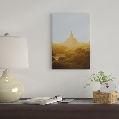 « bagan, myanmar iii » par luke anthony gram, reproduction d’impression sur toile tendue
