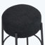 Tabourets de bar ronds, ensemble de 2 - Tabourets de salle à manger rembourrés contemporains pour cuisines, cafés et bars - comprend des pieds de support robustes-2051964283-2067112184-2049373099