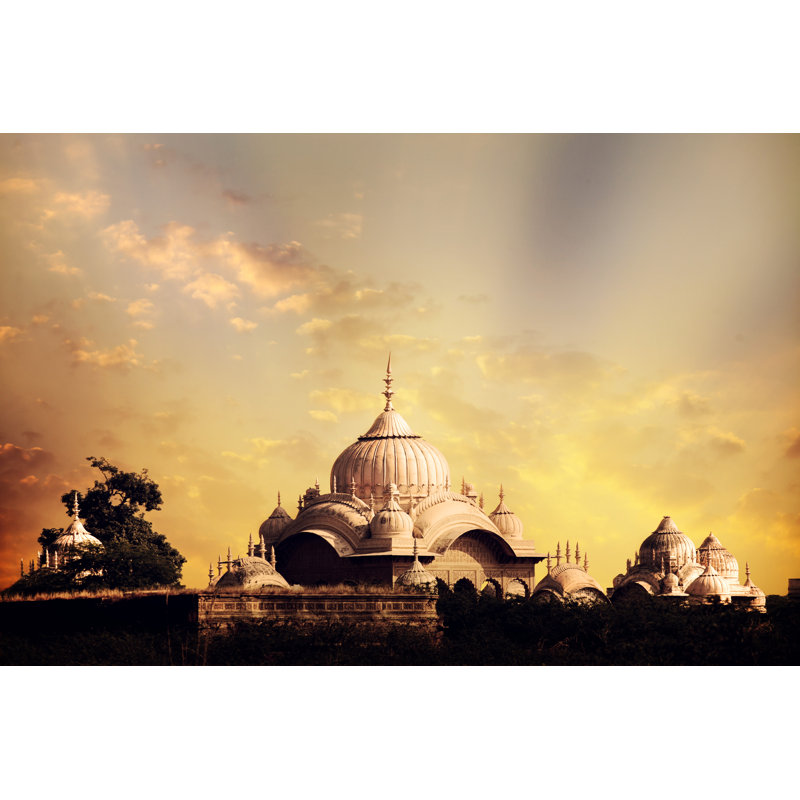 India-001 - Wrapped Canvas Print, 20cm H x 30cm W x 3.8cm D