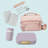 Purple BPA-Free Reusable Lunchbox, 3-4 Compartments, Leak-Proof, 44 Fl Oz., Improved Locking Tray, Microwave And Dishwasher Safe.-861005838
