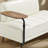 54.98" W Upholstered Faux Leather Bench-729906505
