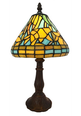 Lampe de table 15 "Delfin Tiffany