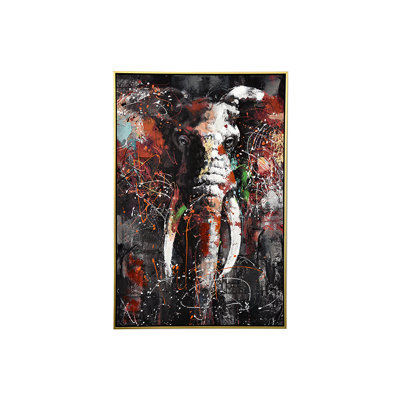 Single Picture Frame Painting on Canvas