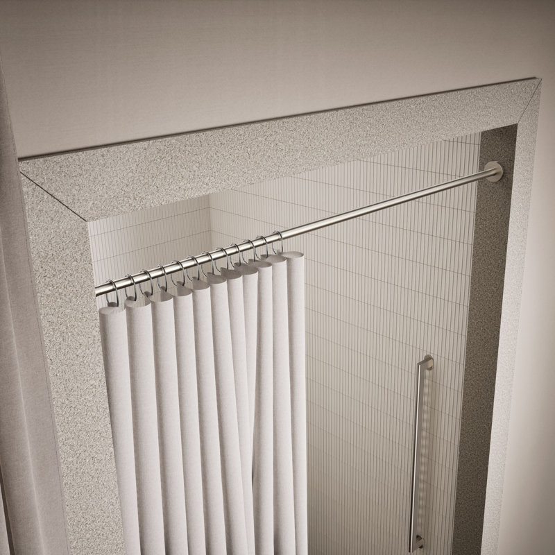 Tringle de douche Elate, Acier Inoxydable