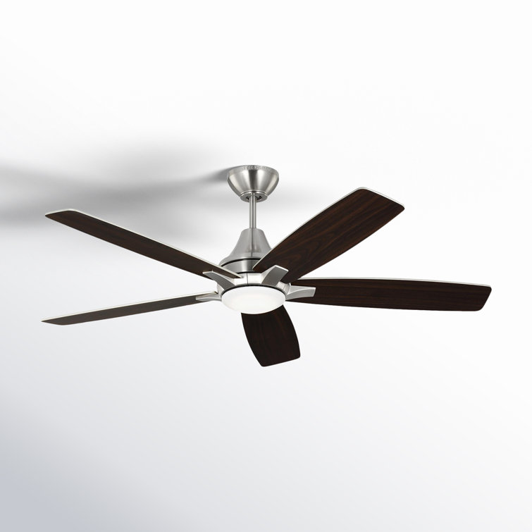 Melva 52'' 5 Blade Ceiling Fan with LED Light Kit