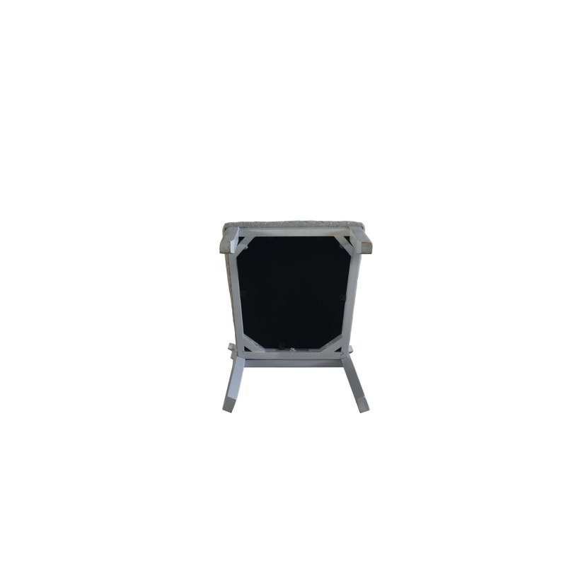 Chaise d'appoint en tissu deux tons House (ensemble de 2)