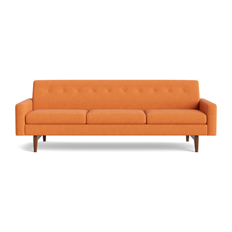 Tyler Sofa (95"), Performance Weave - Carrot