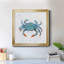 Bulle bleue - Peinture sur toile encadrée-408779093-408779092