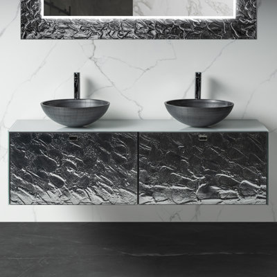 Ensemble de meuble-lavabo double Luxury