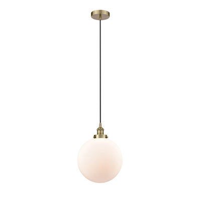 Luminaire suspendu simple à 1 lumière Frederick