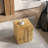 Stonehill Wood-Look MGO Pedestal Side Table-115199232