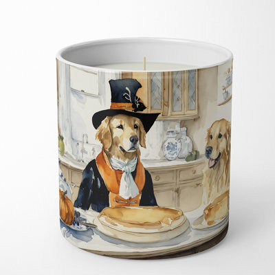 Tumbler Candle with Ceramic Holder