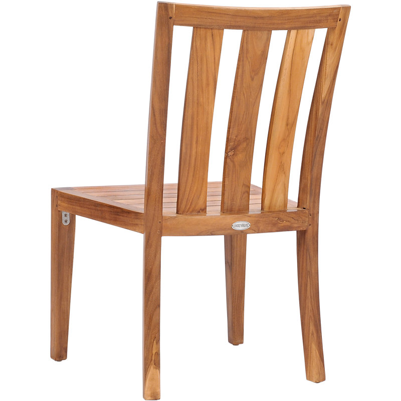 Claris Outdoor Teak Dining Side Chair