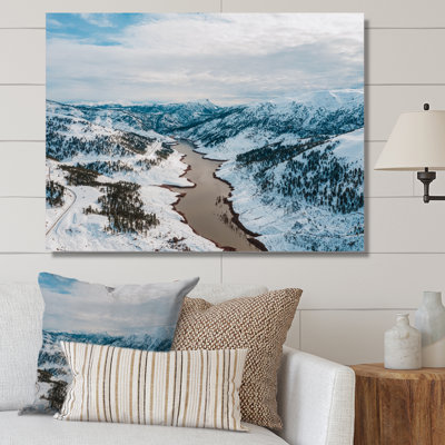 Impression sur toile Icy Alaskan Wilderness II