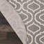 Tapis géométrique gris / ivoire Kardinya-1215871295