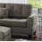 Modern Coffee Color 3Pcs Sectional Living Room Furniture Reversible Chaise Sofa And Ottoman Tufted Polyfiber Linen Like Fabric Cushion Couch Pillows-1741348803
