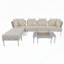 Ensemble de canapé de patio polyvalent 8 pièces avec matériaux de qualité supérieure pour profiter de l'extérieur-2121314224