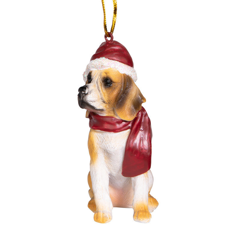 Beagle Dog Holiday Ornament