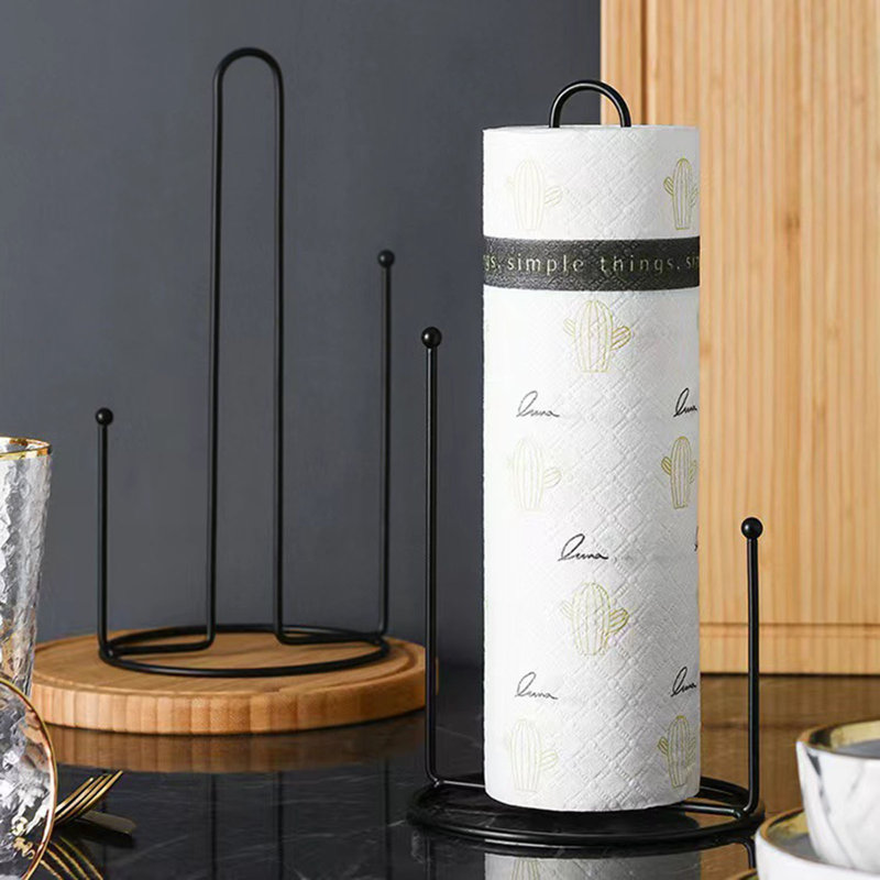 Support à rouleau de papier Élégant, pratique, facile à utiliser d'une seule main, antidérapant, résistant aux égratignures