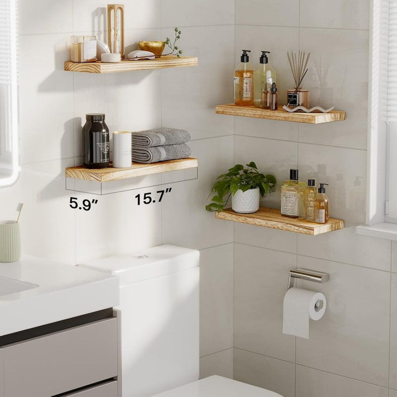Wood Floating Shelf