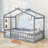Hayti Wooden Platform Bed with Fence and Slats-1870990442-1870990441