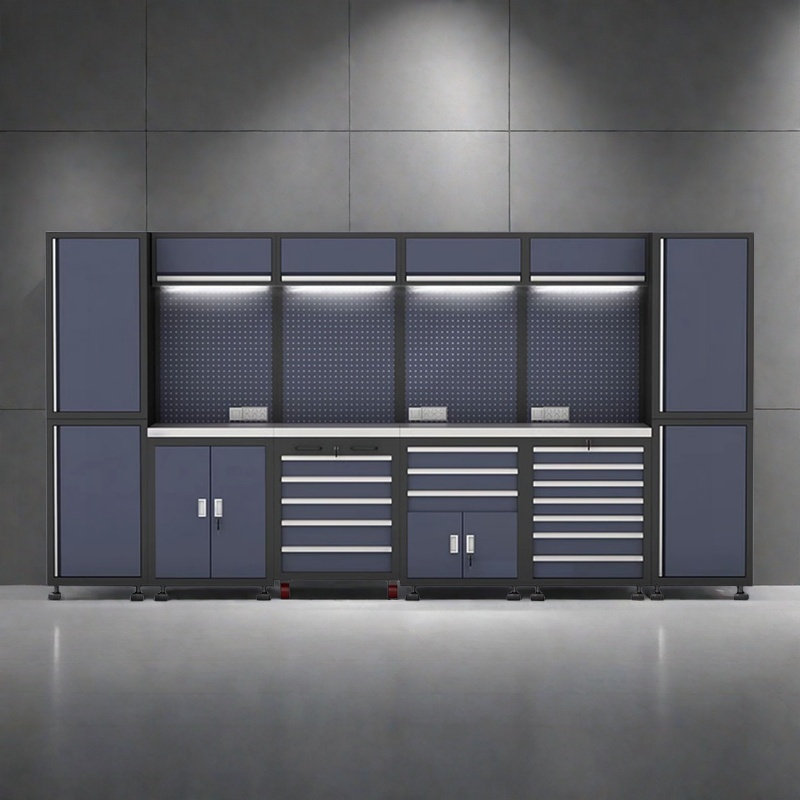 Workshop garage complete storage system set