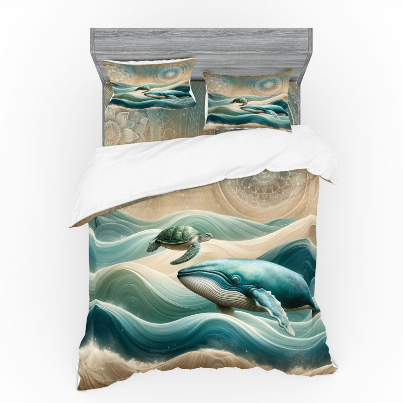 Ensemble de literie Ambesonne, Housse de couette grand + 3 pièces supplémentair