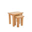 Table gigogne en bois massif 2 pièces-453407040-453407043