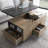 Lift-Top Coffee Table With 4 Stools,3-In-1 Multifunctional Center Table