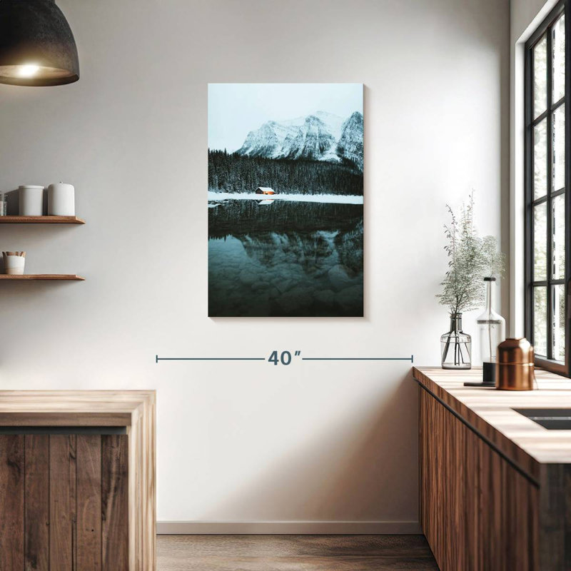 Chalet d'hiver Alvord Lake Louise, H 36 po x l 24 po