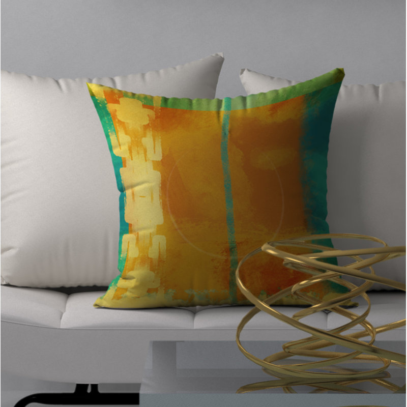 Housse de coussin carrée sensible et insert, H 20 po x l 20 po