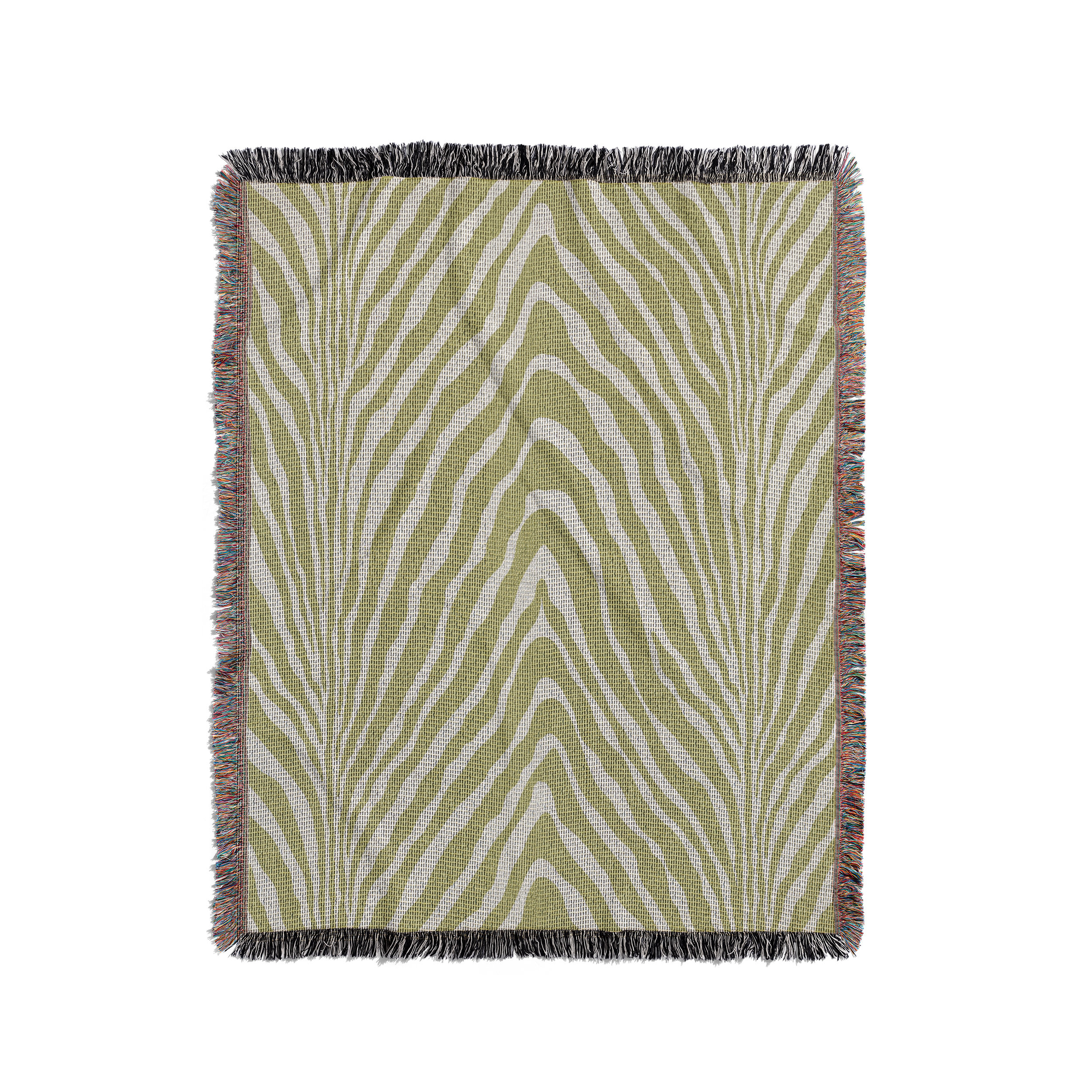 ULLI HOME Zoe Animal Print Cotton Blend Blanket Throw | Wayfair