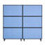 Office Divider, 2 Panel Office Partition, Freestanding Office Divider Wall Partition & Privacy Divider Reduce Noise and Room Separation-152493888