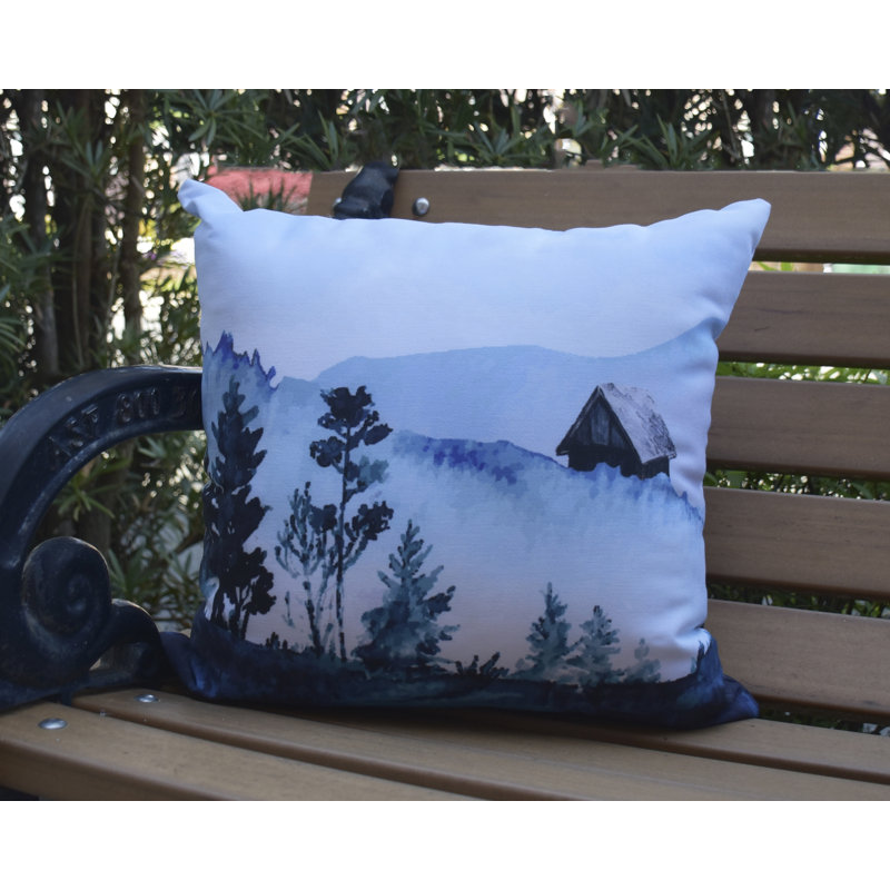 Coussin extérieur Winter Holiday, 18 po x 18 po