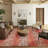 Chenille Chevron Indoor / Outdoor Rug-1243165828