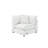 Upholstered 5 Piece Sectional Sofa Cloud Couch With Movable Ottoman-1996525937