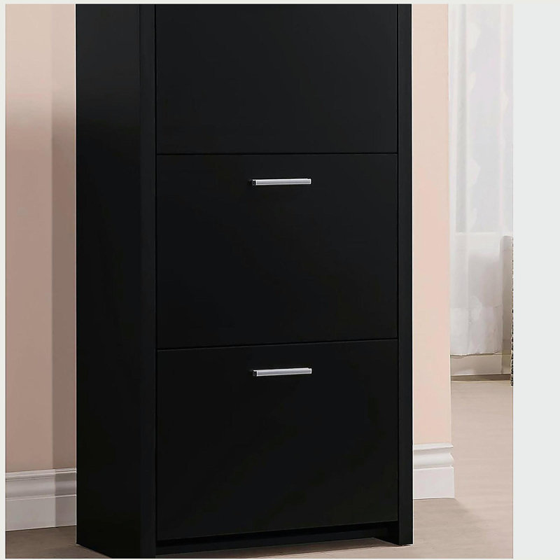 3-Drawer Shoe Rack Shoe Storage Cabinet