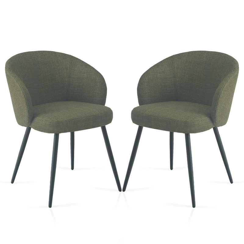 Oronogo 42cm H Upholstered Armchair, Green