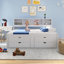 Lits pour enfants en bois pleine grandeur-1113838236
