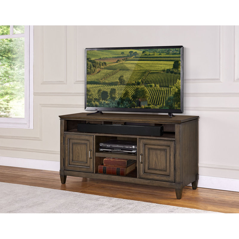 Meuble télé pour téléviseur Cellus, Finition pierre