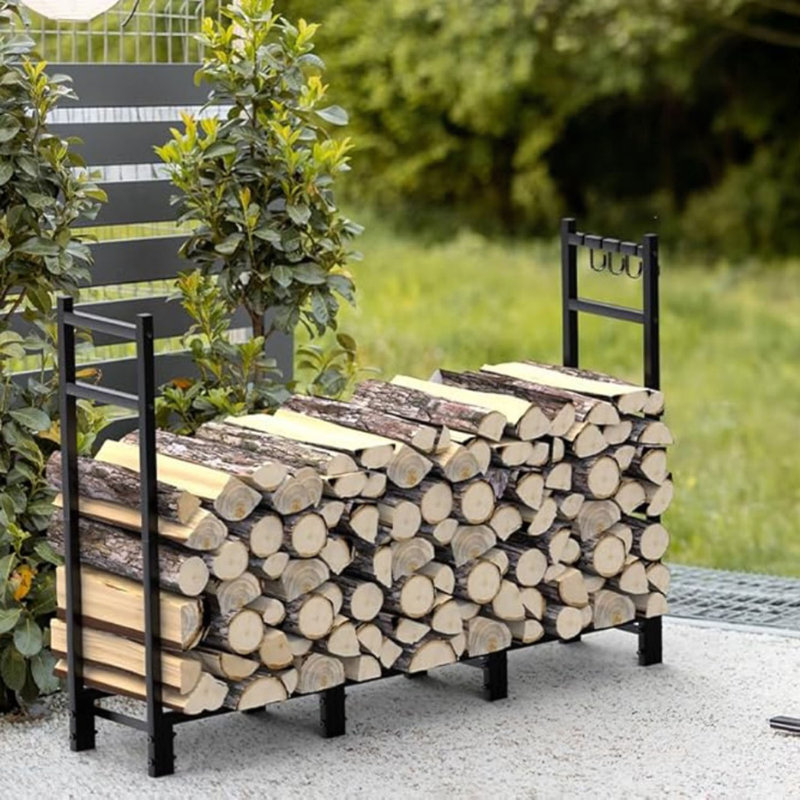 111cm W Metal Log Rack