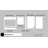 24'' Single Bathroom Vanity Sink Base Cabinet in White Shaker