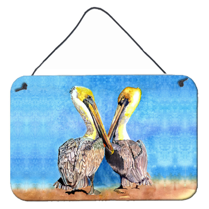 Plaque d’impression pelican, H 8po x l 12 po x P 0,02 po
