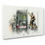 GCHQ Government Spies by Banksy - Wrapped Canvas Painting-55314519