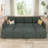 Niyona U Shaped Sleeper Pull Out Couch Storage Sectional Sofa-131408504