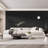 4 PCS 94.5"L x 12.6"W Acoustic Slat Wall Panels, Eco-Wood Look for Home/Office Wall & Ceiling (33.08 sq. ft.)-111010159