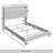 Fording Upholstered Bookcase Storage Bed-513822673-513822676
