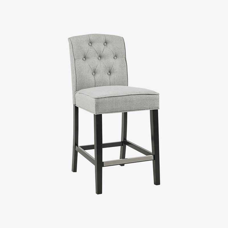 Tabourets de bar, tabourets de bar, tabourets de comptoir Venio, Noir, Gris